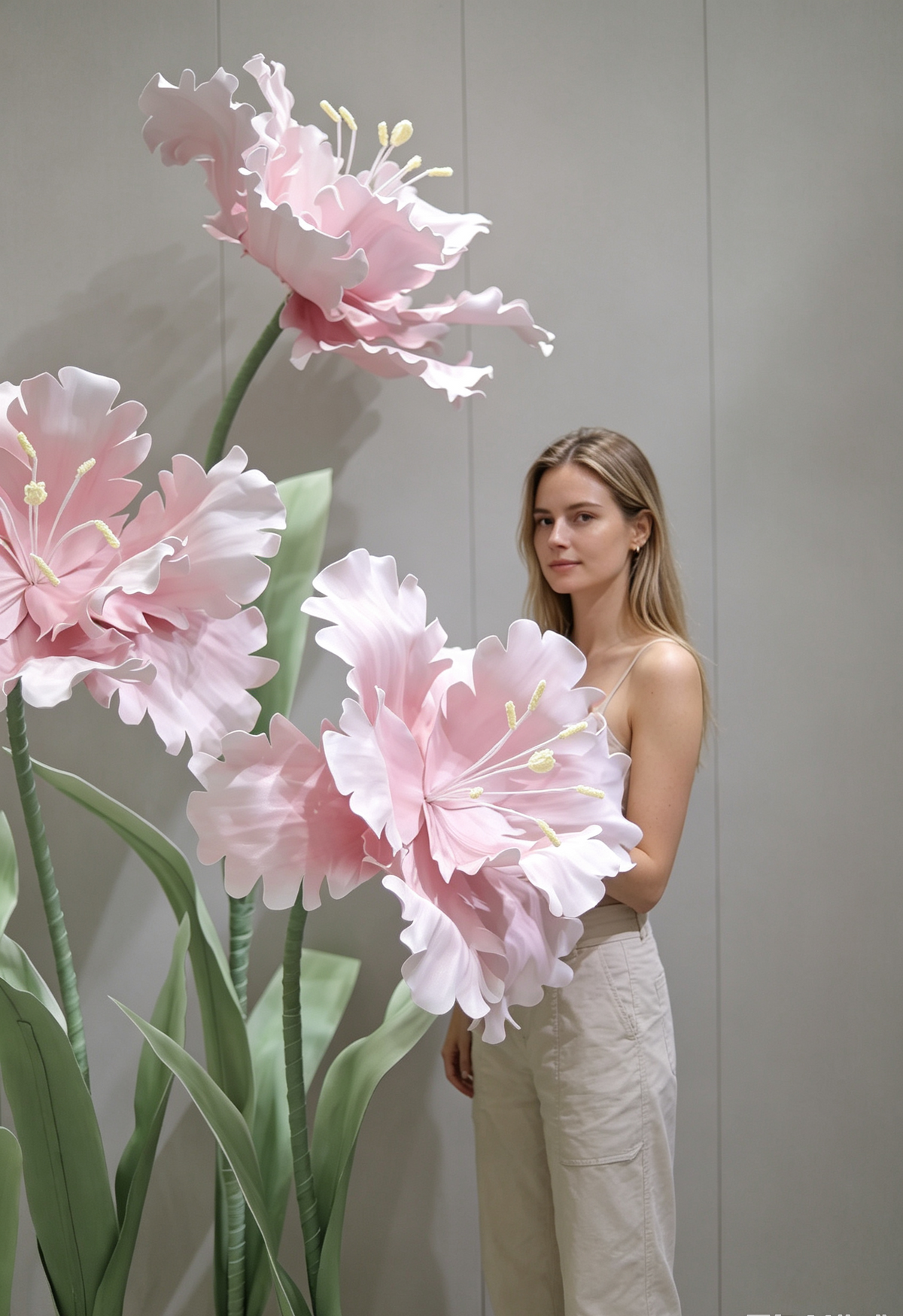 Artificial Flowers Home Decor Pink tulip