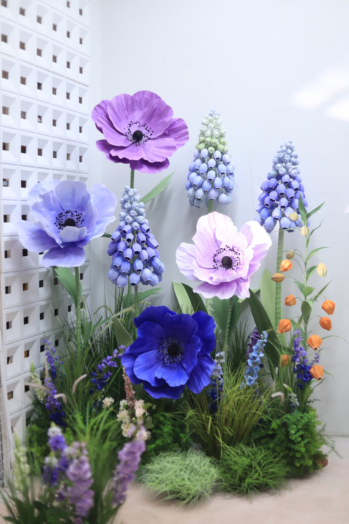 Artificial Flowers Home Decor Anemone