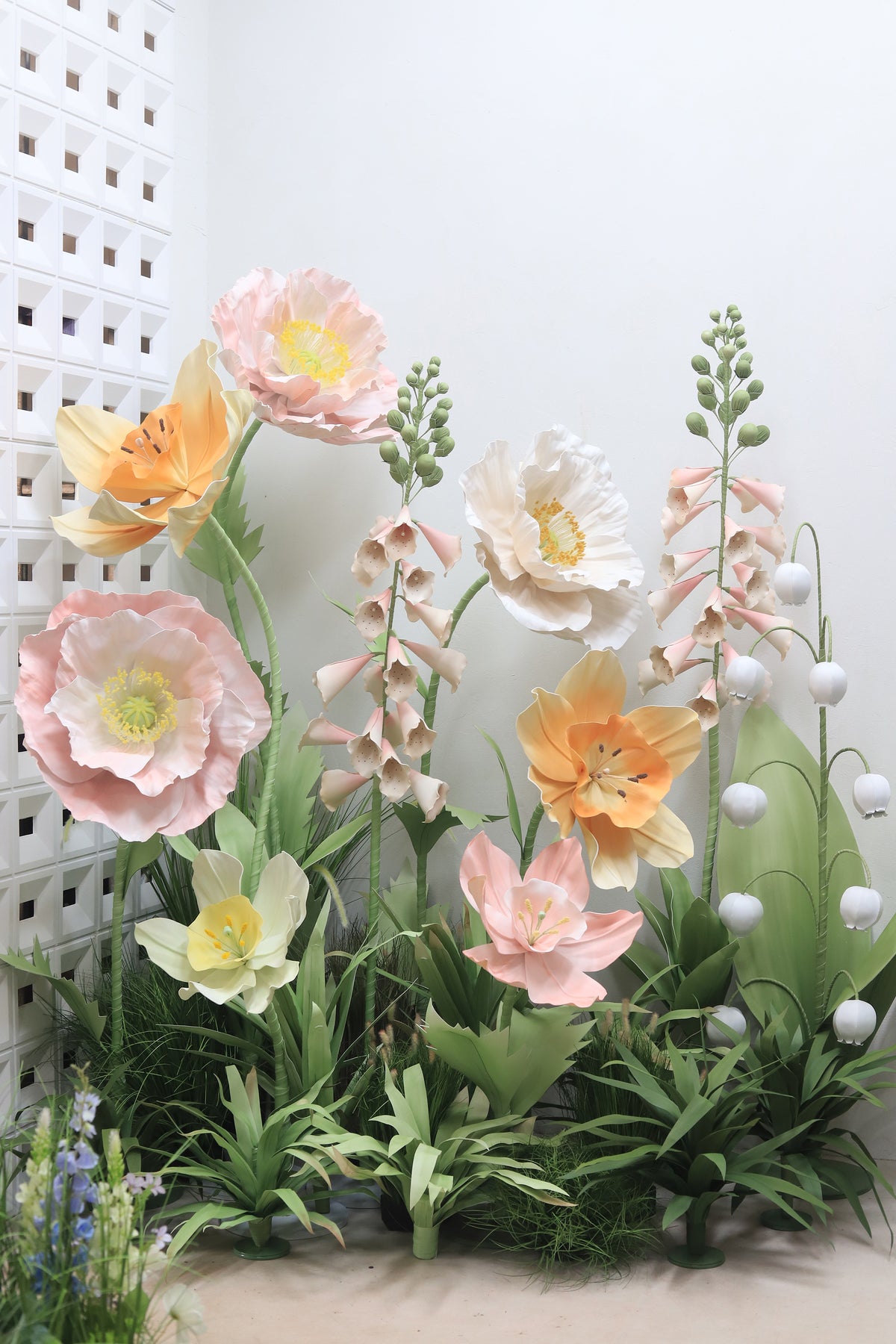 Artificial Flowers Home Decor Foxglove