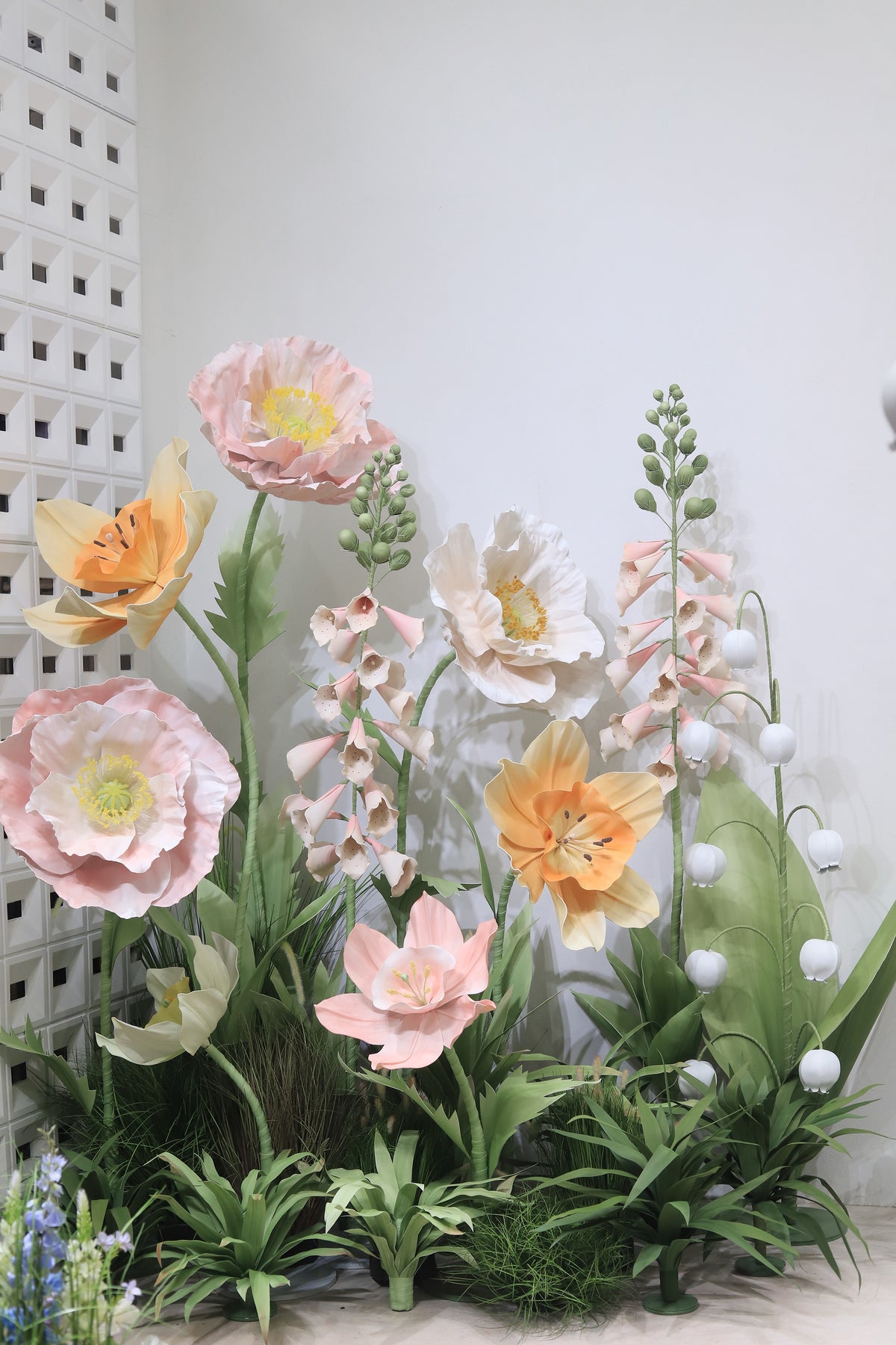 Artificial Flowers Home Decor Foxglove