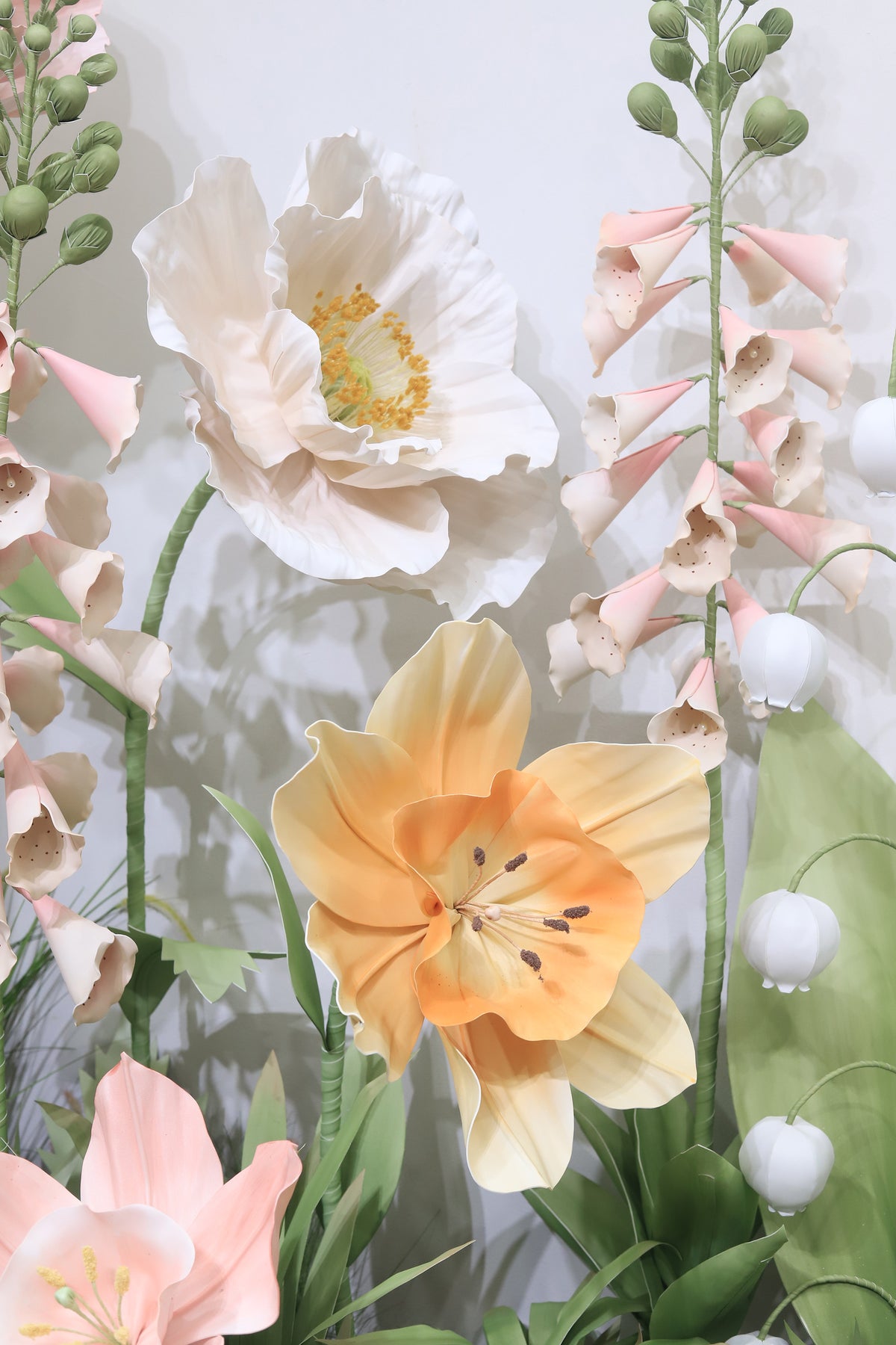 Artificial Flowers Home Decor Foxglove