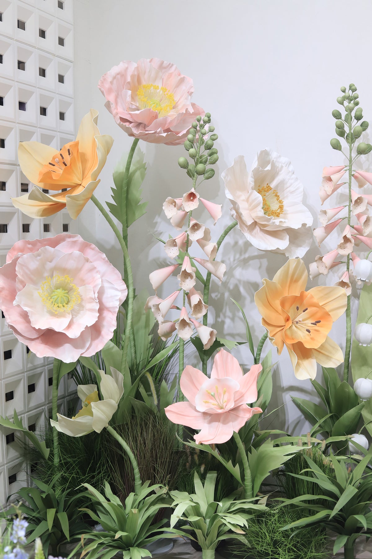 Artificial Flowers Home Decor Foxglove