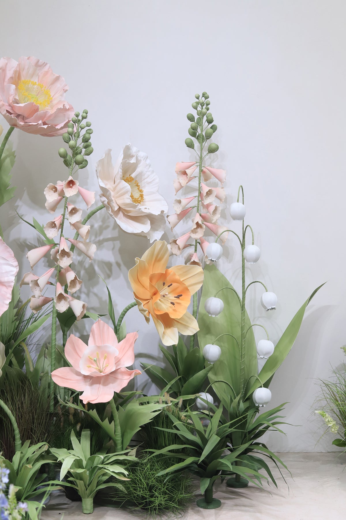 Artificial Flowers Home Decor Foxglove