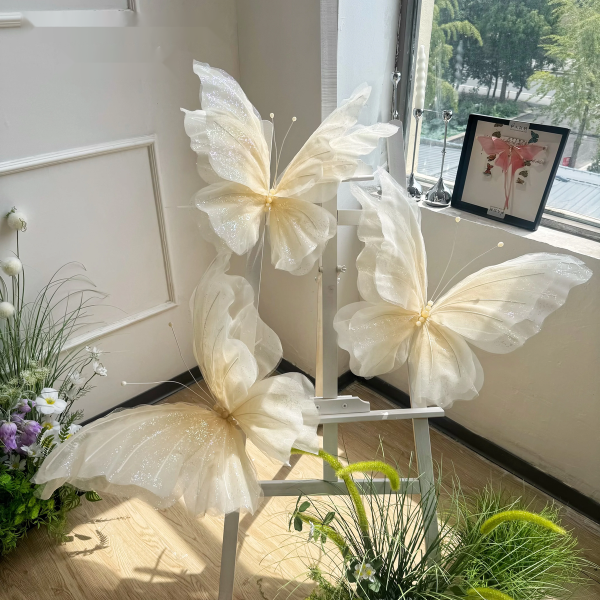 Large-scale wedding display prop Butterfly Flower4