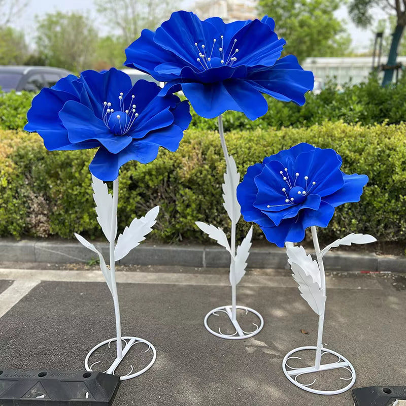 Giant Artificial Flowers Poppy