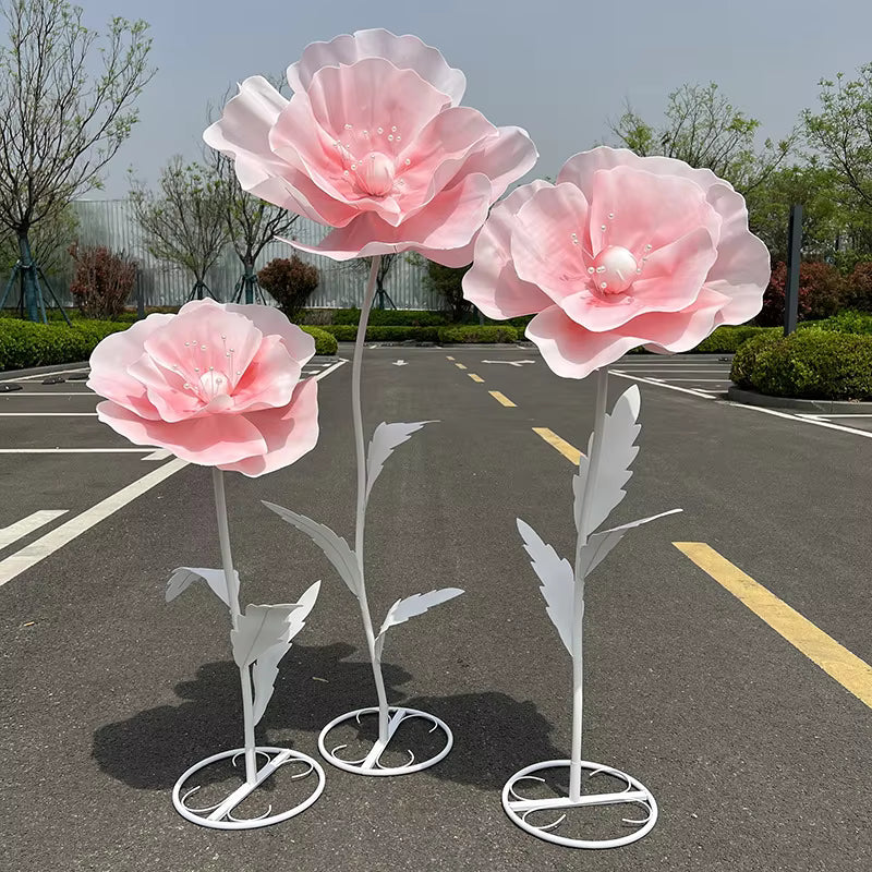Giant Artificial Flowers Poppy