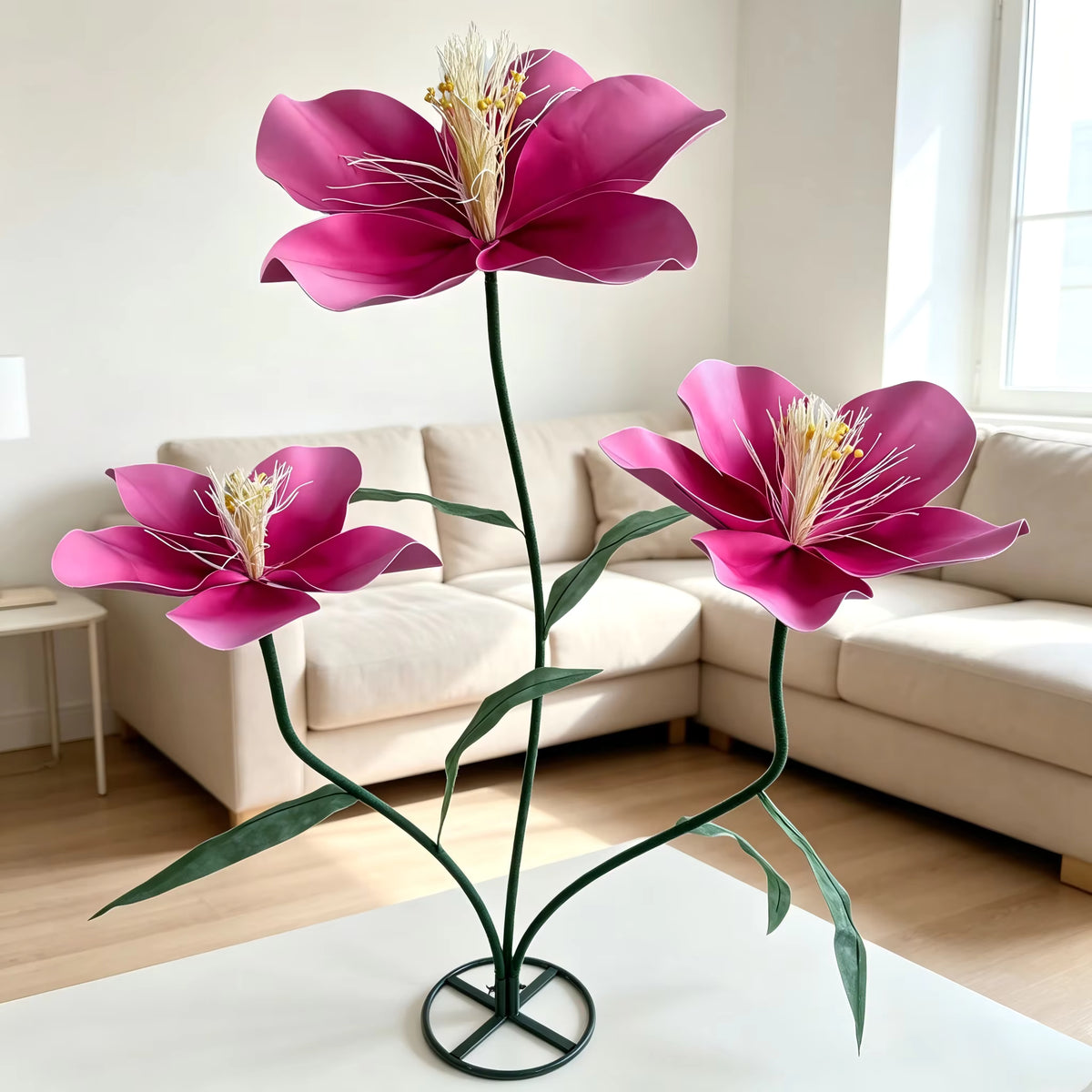 Waterproof Tear Resistant Camellia 3pcs